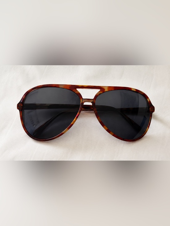 Accessories - Vintage 90s Aviator Sunglasses | Double Bridge | Korea ON TREND Tortoiseshell